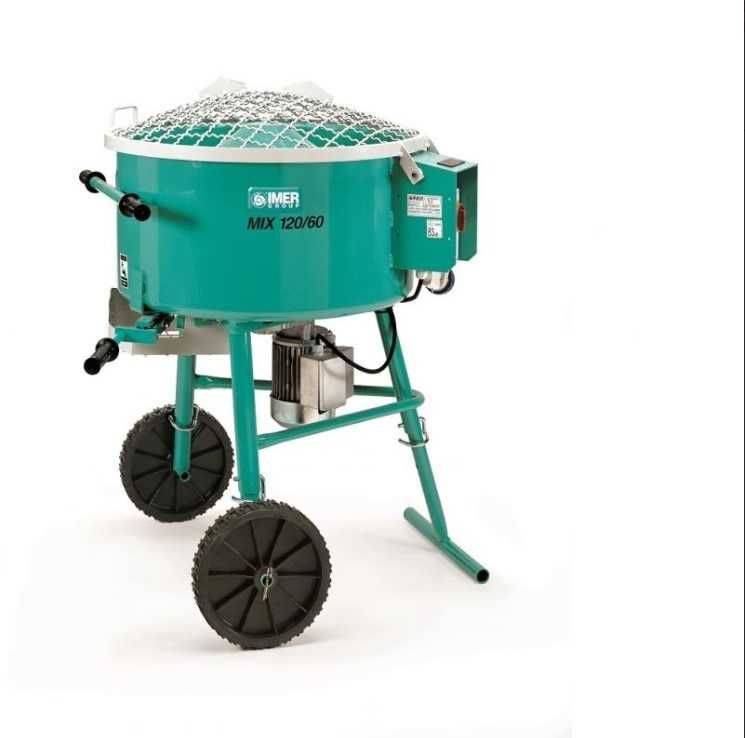 Миксер за строителни смеси IMER Italy MIX 80, 1 kW, 80 л. и MIX 120