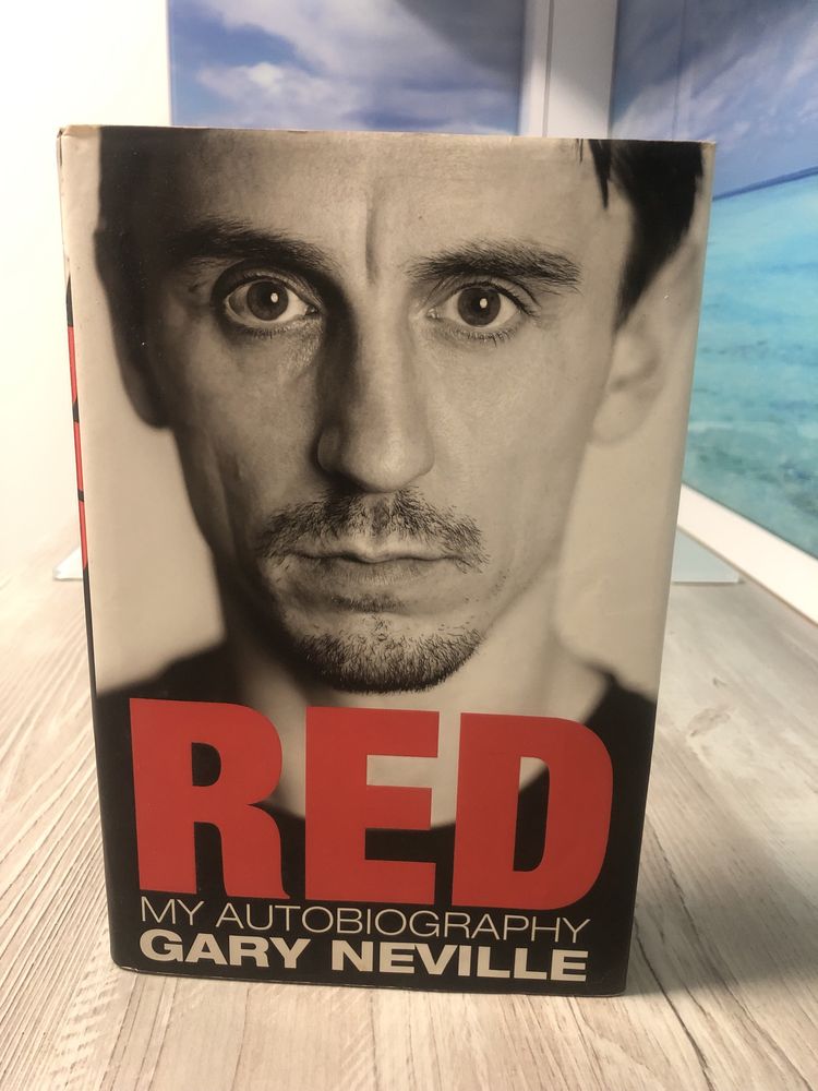 Red: My Autobiography, Gary Neville, ediție in engleză, Manchester Utd