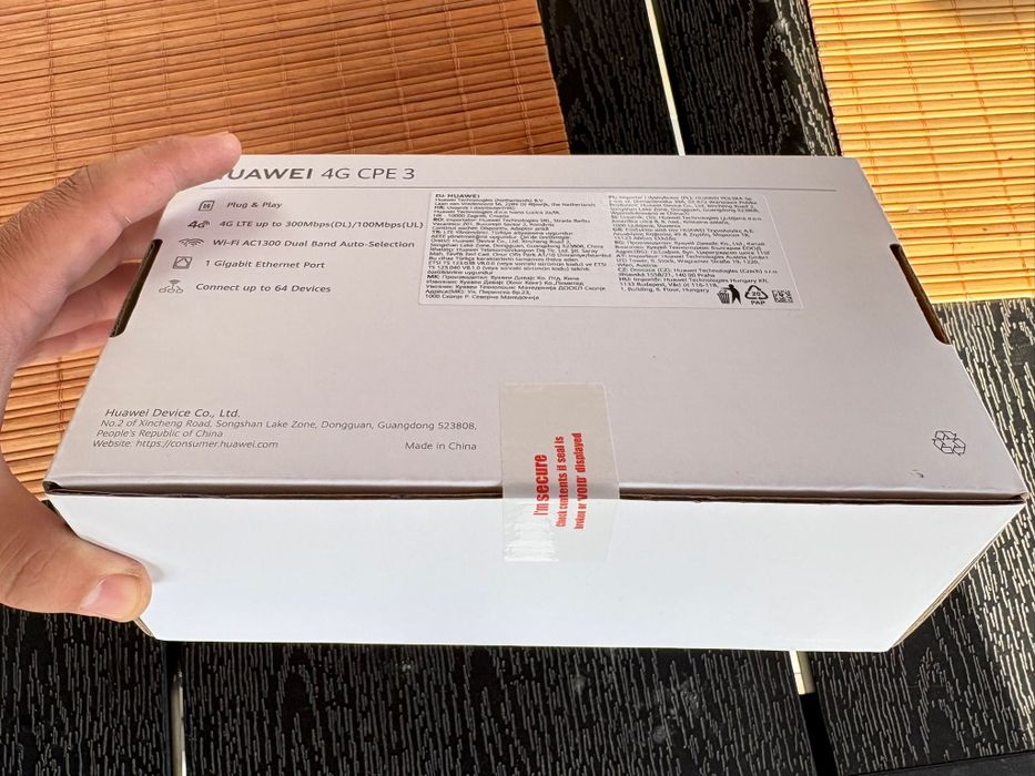 Huawei 4G CPE 3 Sigilat