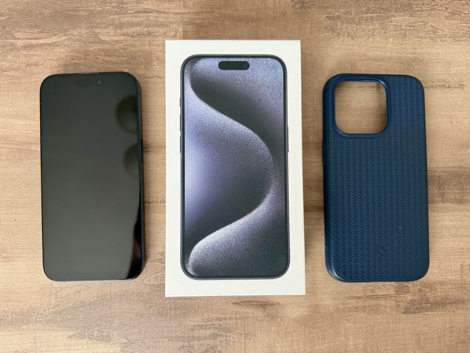 Iphone 15 pro 256 db Blue Titanium