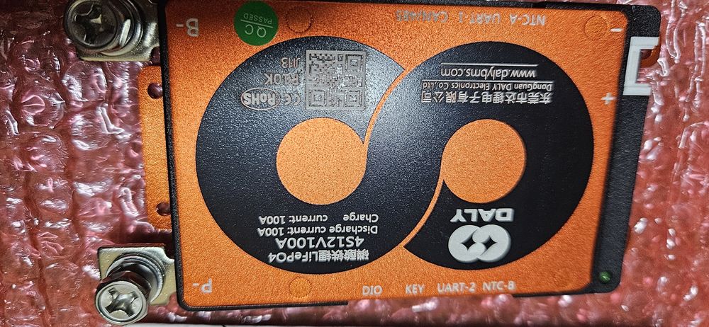 Bms daly LIFEPO4 12v4s 100A