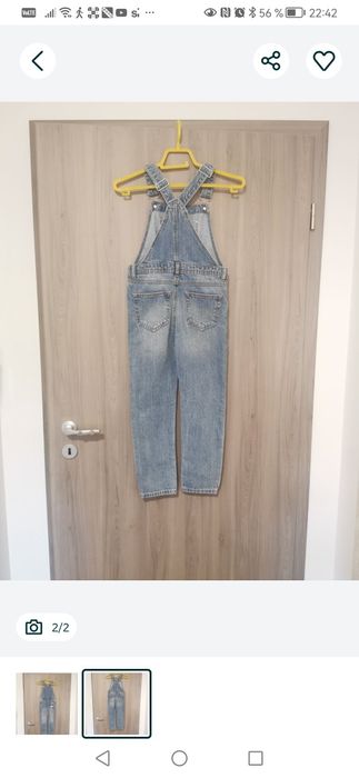 Salopeta Mango nouă cu etichetă, pentru 8 ani.