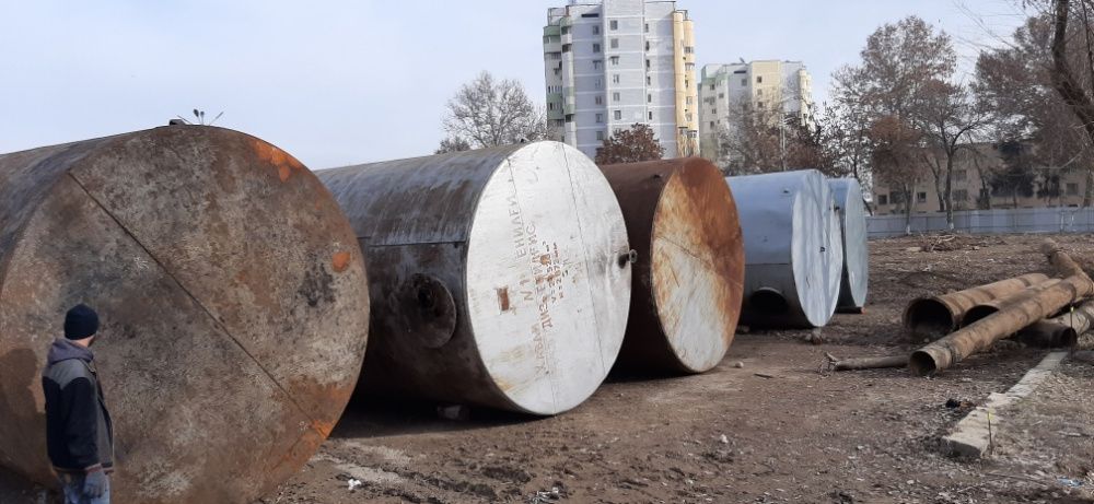 Емкости от 5кубов до 50кубов стенка 8 сфера 10ка