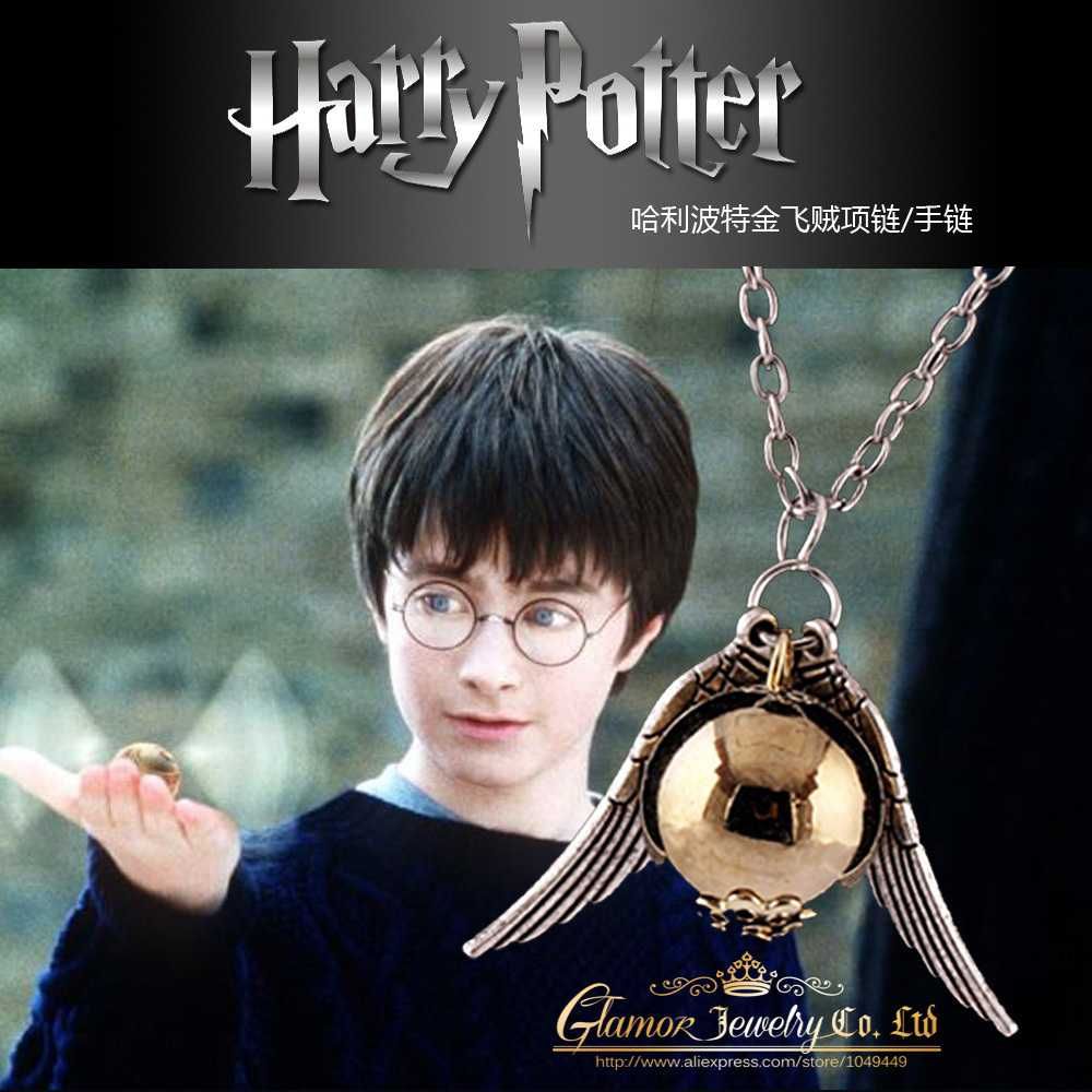 Колие или гривна на Хари Потър Снитч Куидич Harry Potter Snitch