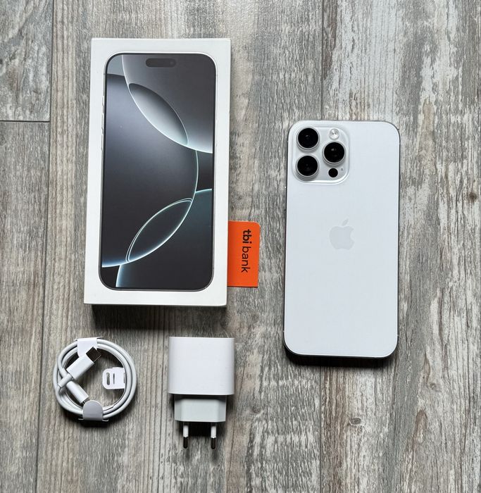 Iphone 16 Pro Max 256 GB - 100 % Battery White