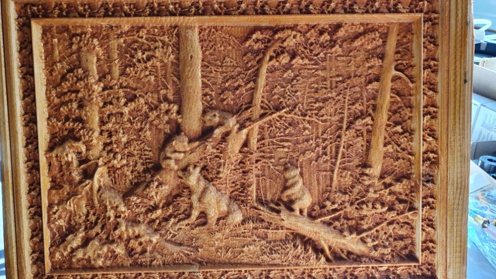 CNC / ЦПУ Рутер 1800/1500 подсилен за дърворезби, фрезоване