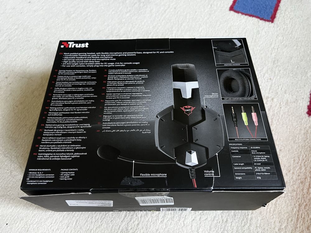 Gaming Headset Trust Carus