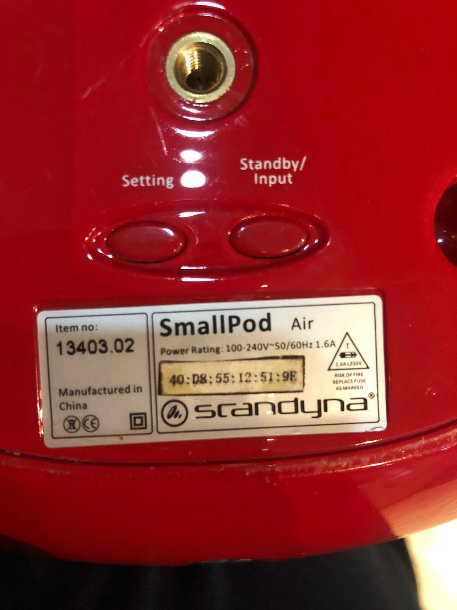 Scandyna SmallPod Airplay Boxe active + Bass Station sub activ