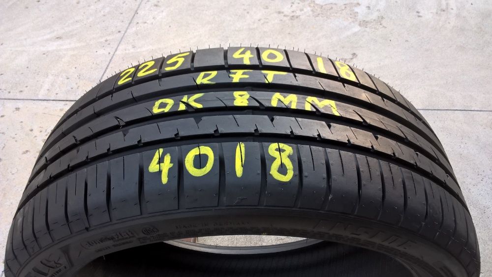 O anvelopa de vara 225 40 18 goodyear asymmetric 2 run flat 8 mm