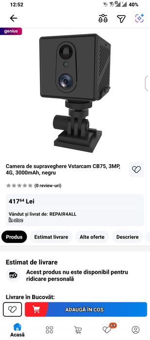 Camera inteligenta VSTARCAM CB75