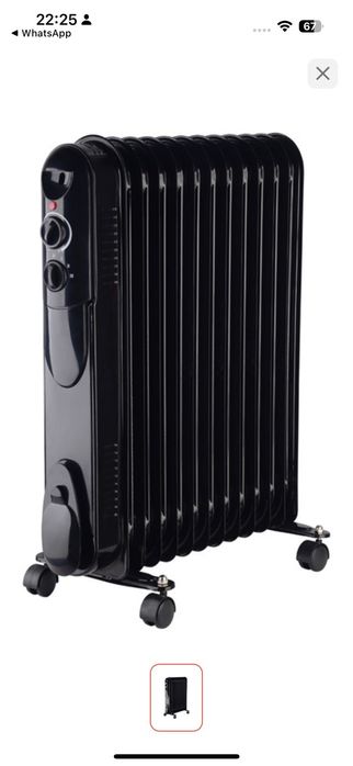 Масляный радиатор ARG W-HOF99-11 черный