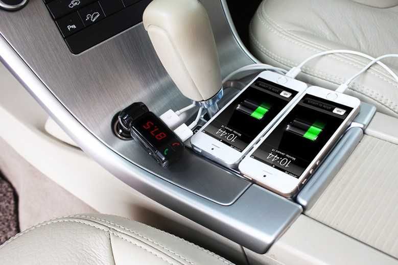 Блутут за кола - MP3player ; FM предавател; зарядно ; USB; Bluetoot
