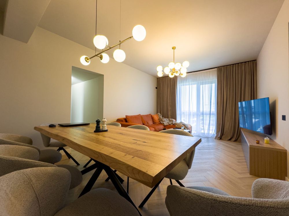Apartament 2 camere cu gradina si pompa de caldura si racire