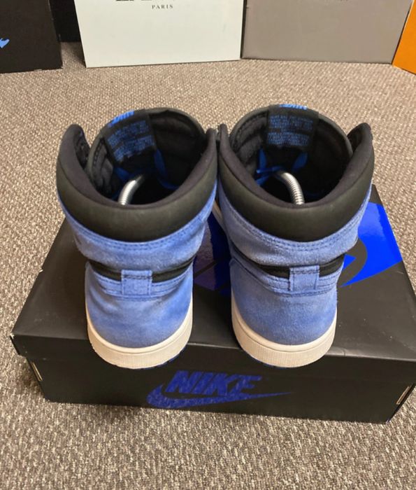 Air Jordani 1 High Reimagined blue marime 44,5