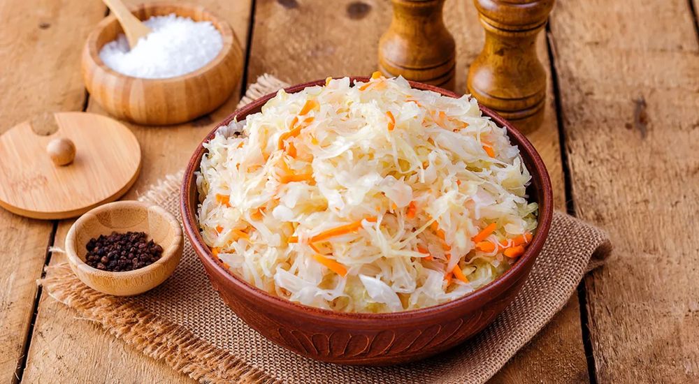 Квашеная капуста без консервантов и без сахара.