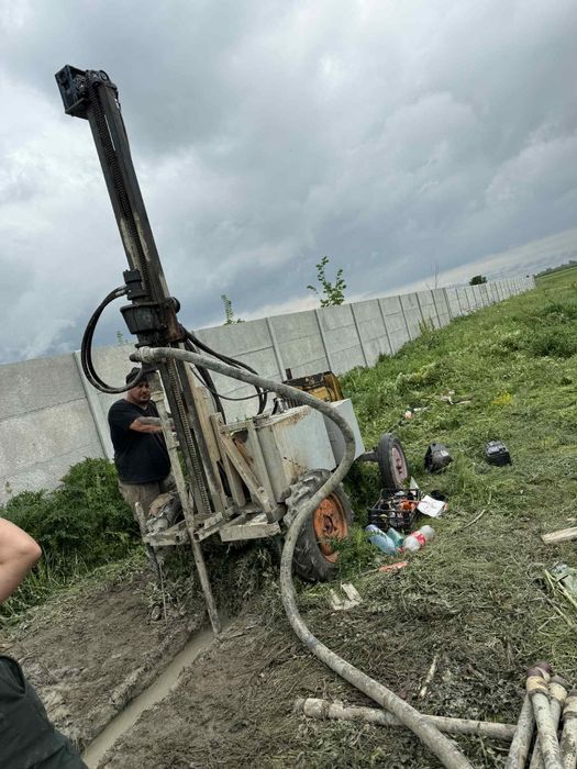 Foraje puțuri apa mecanizate Ghercesti