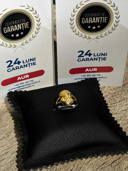(AG42) Inel aur 18K 2.56g b11907 - Garantie 2 ani!
