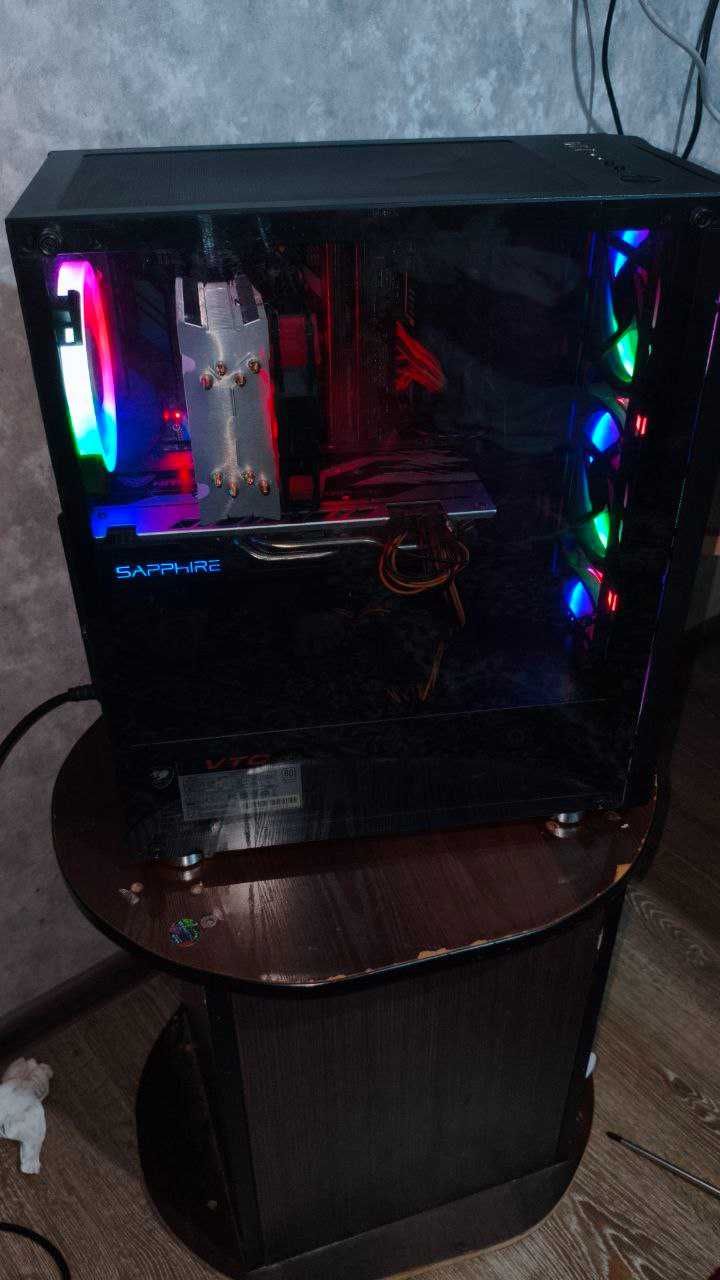 ПК для игр и учебы / i7 8700 + RX 580 8GB / Отличное состояние