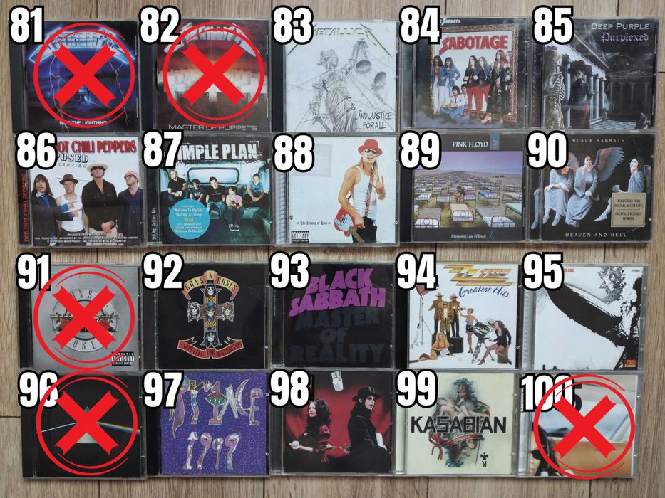 Rock/Punk Metal Music Albums CDs Оригинални Рок Пънк Музикални Дискове