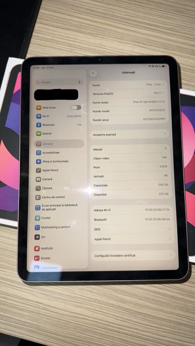 iPad Air 4 10.9 ROSE GOLD 256GB