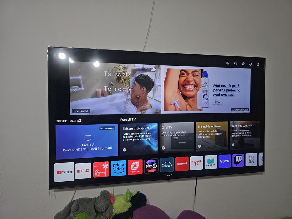 TV LG 4K 164CM 64"inch