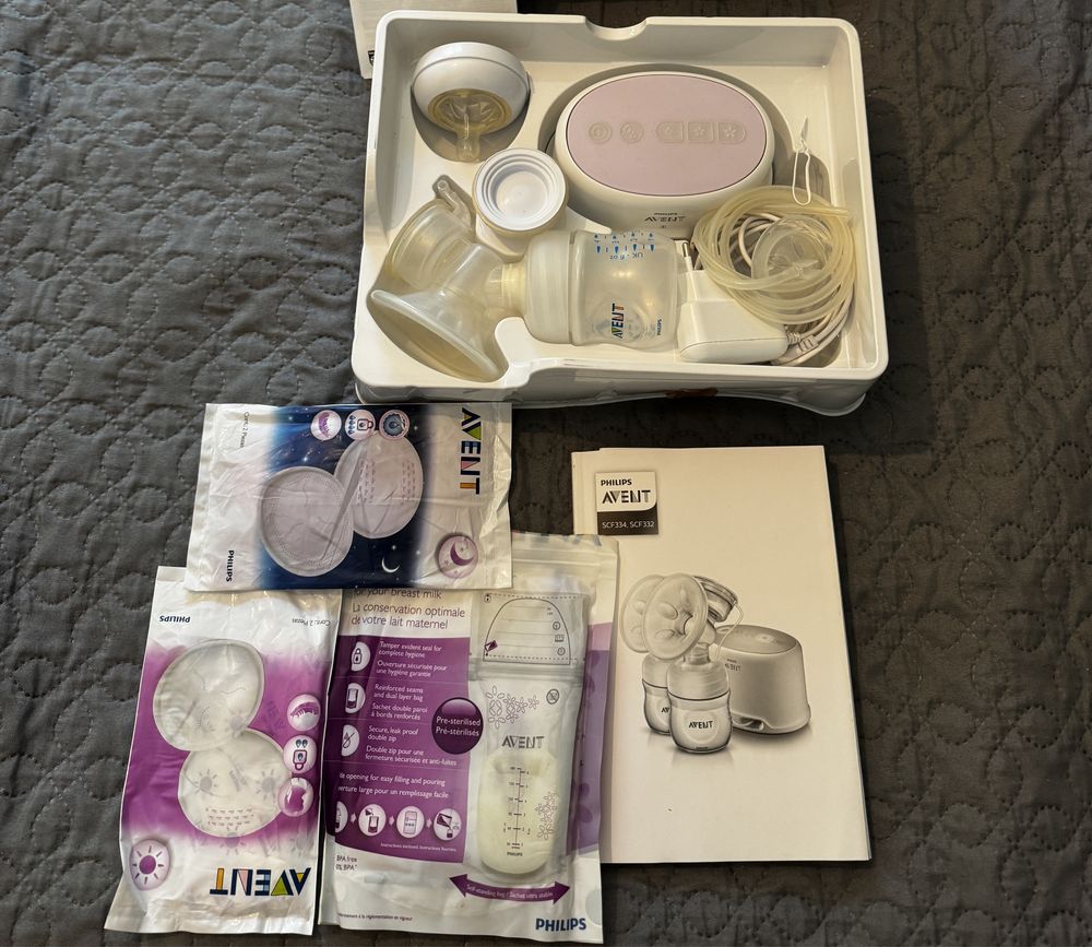 Pompa san Philips Avent Ultra comfort, bonus inca o pompa  Avent Natur