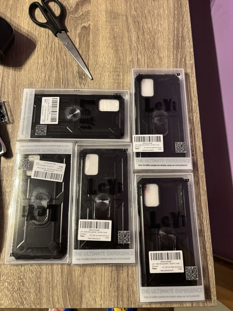 Husa + 3 folii sticla samsung A03s