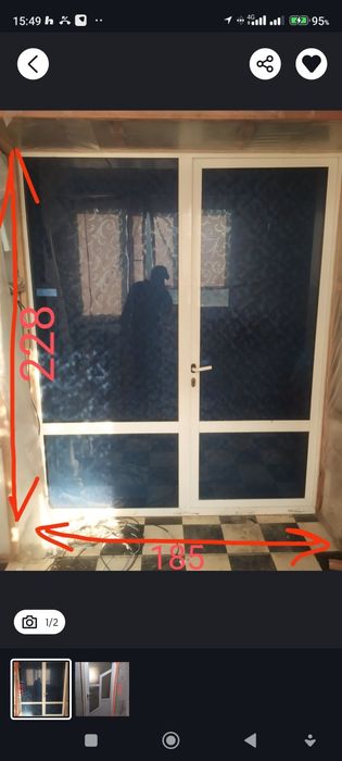 Хар хил размерда эшик ромлар срочно сотилади холати яхши