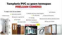 Tamplarie PVC cu geam termopan la comanda