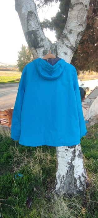 Мъжко синьо яке 2XL