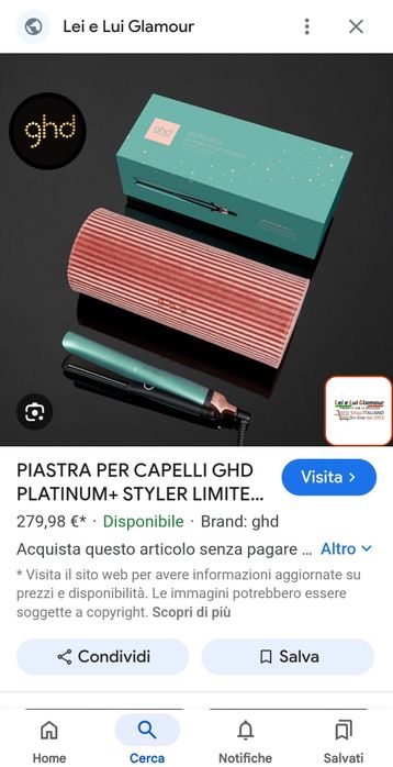 Placa de par Ghd  gold professional limited edition alluring jade drea