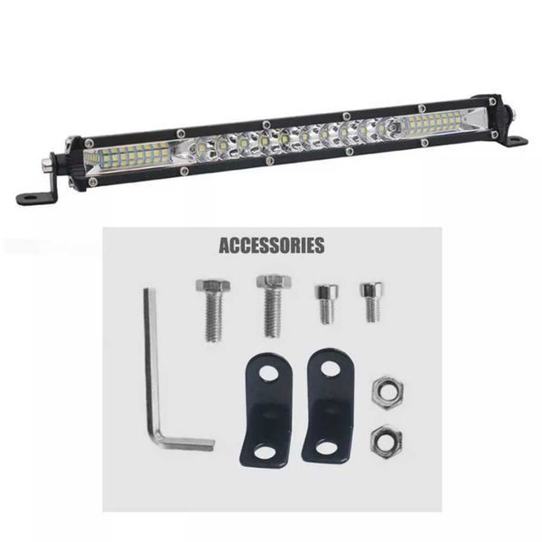 Мощен LED Bar, 12-24V, 90W, 28 cм