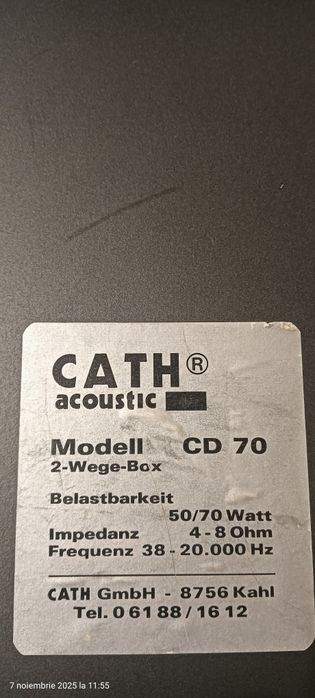 Filtre audio 2 cai RFT