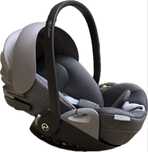 Scoică auto Cybex Cloud T i-SIZE Plus Mirage Grey + Adaptori Eezy