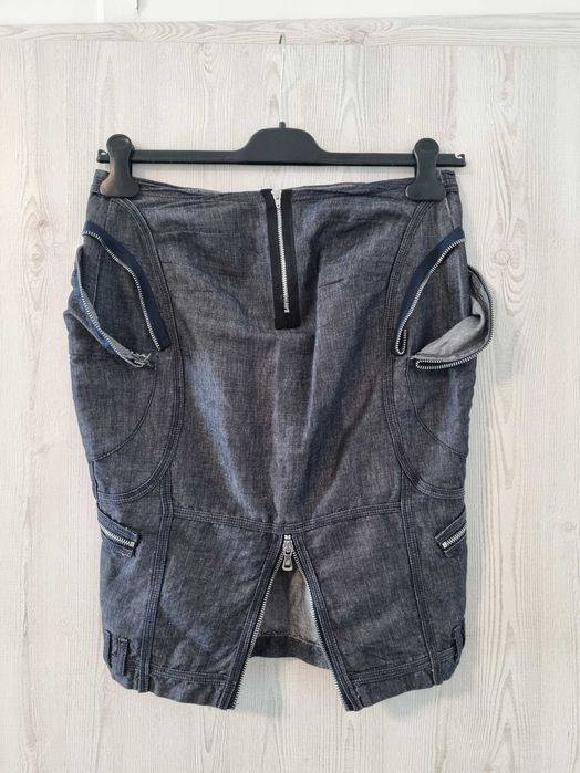 Fusta GF Ferre din denim, marime 40
