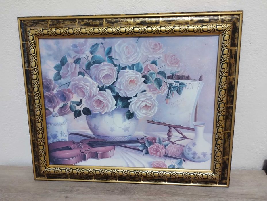 Продавам красива, рамкирана картина