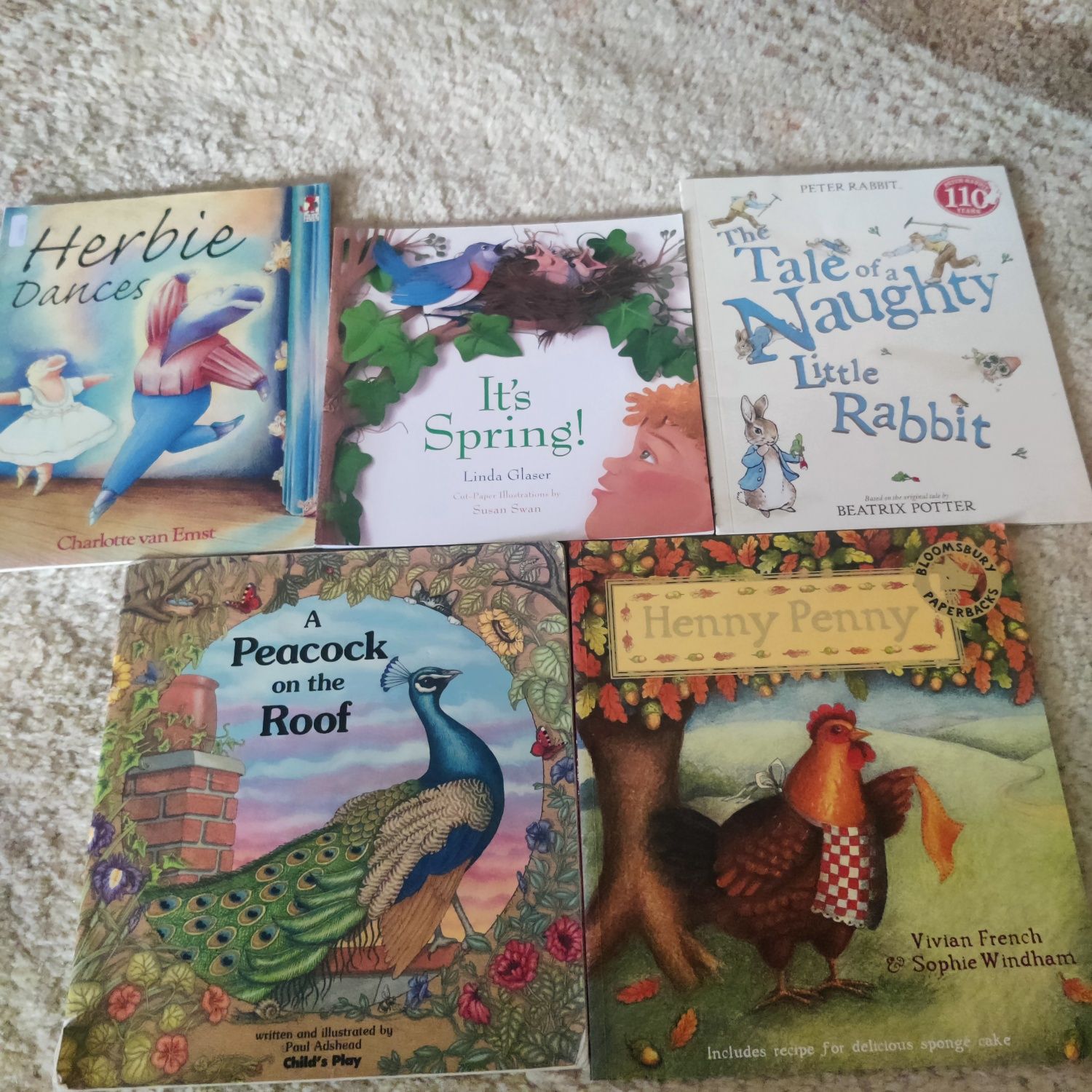 Set de cărți pentru copii in Engleza