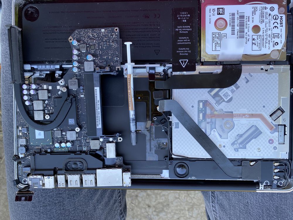 placa de baza macbook pro A1278 13 2012 i5 gen 3 2.5ghz