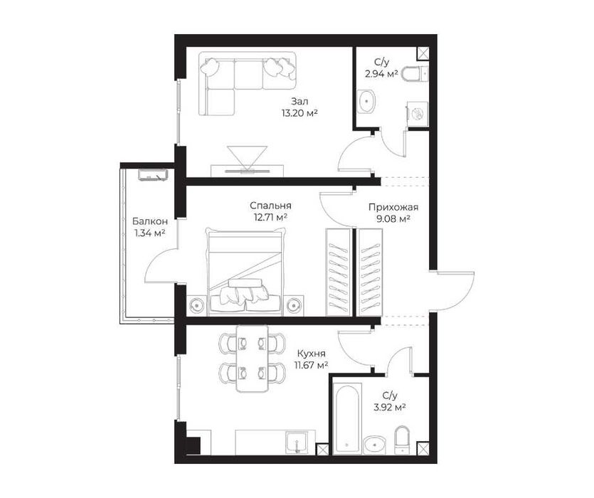 Квартиры с ремонтом от застройщика с выгодной ипотекой.