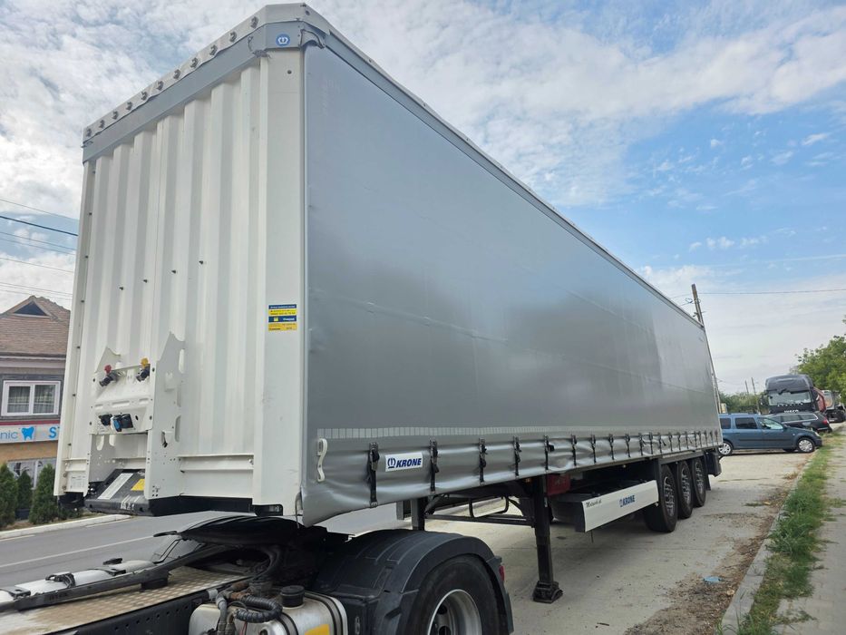 Semiremorca Krone SD prelată schimb cu bena basculabila agregate