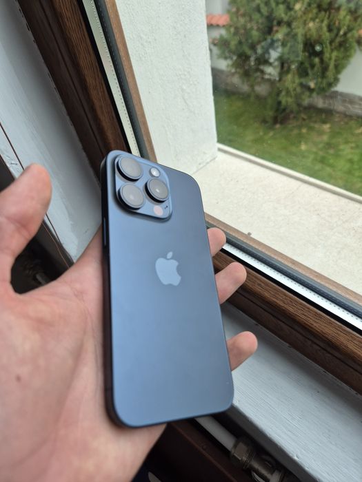Като Нов Apple Iphone 15 Pro Фактура 100% Батерия