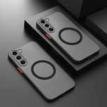 Магнитен удароустойчив калъф за Samsung Galaxy S21 за безжично зарежд