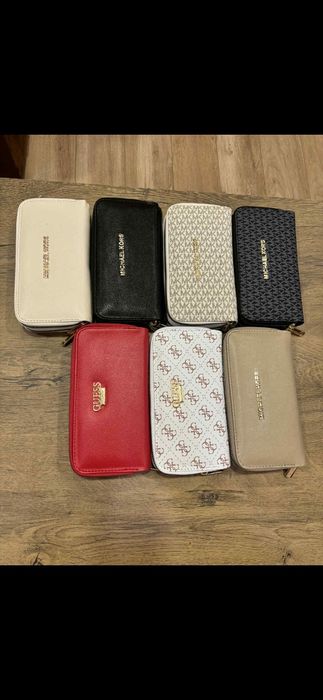 Mickael Kors portofele cu doua fermoare,nou
