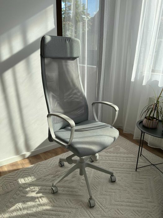Scaun Rotativ de Birou Markus Ikea | Gri deschis