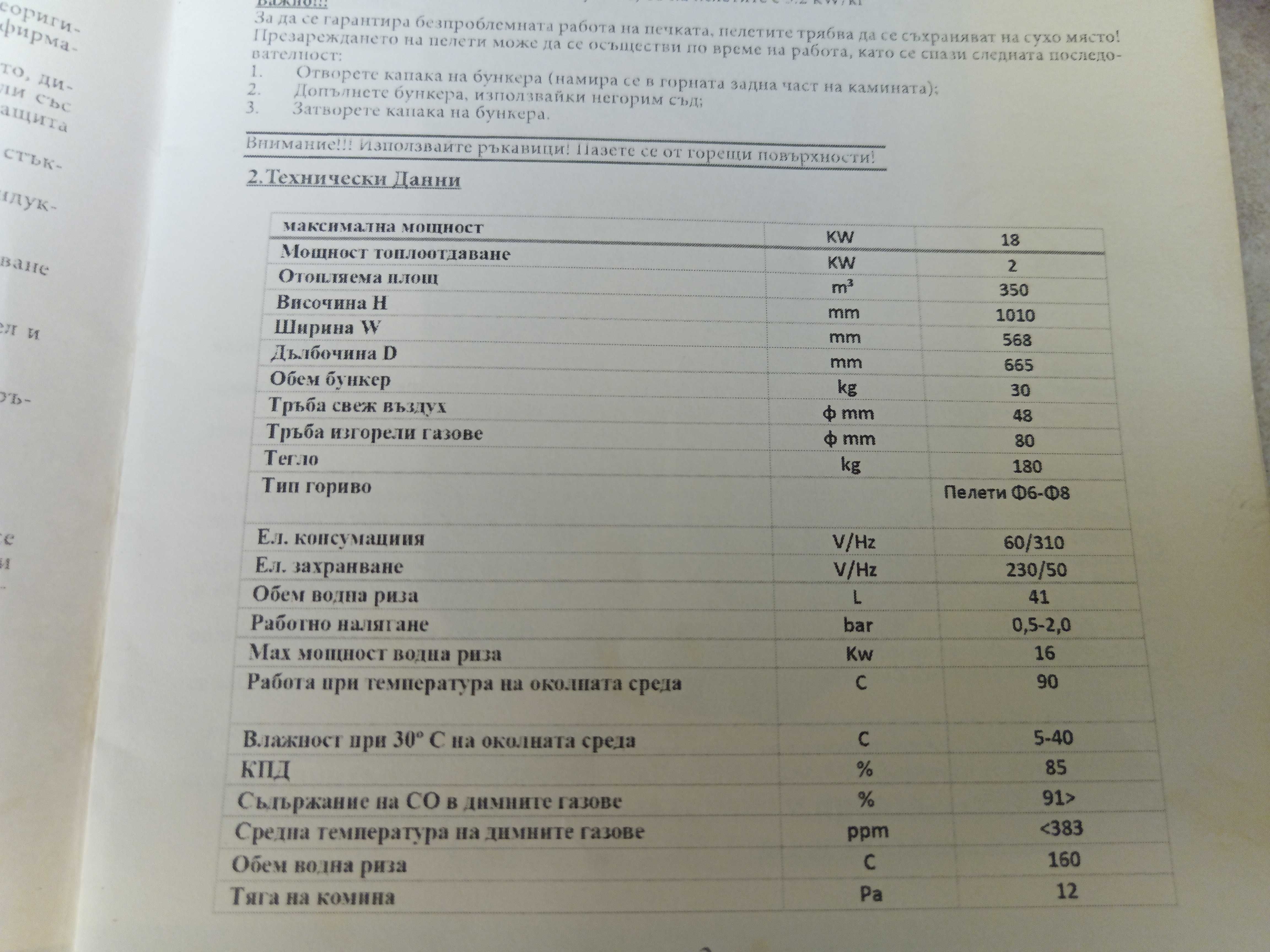 Пелетна камина + помпа и радиатори