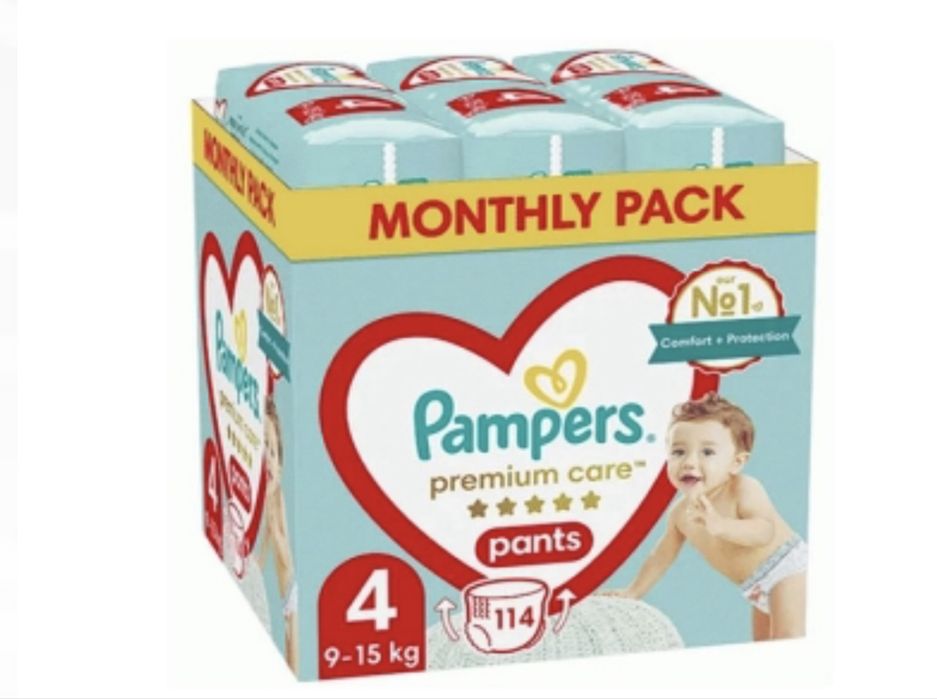 Pampers premium care pants 4