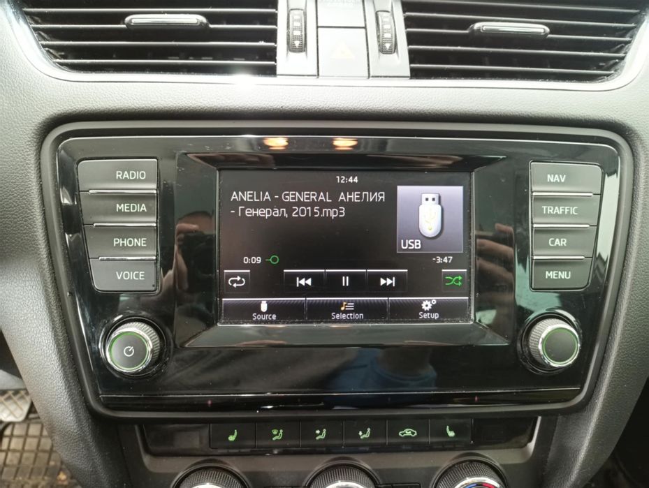 Навигация и cd changer skoda octavia