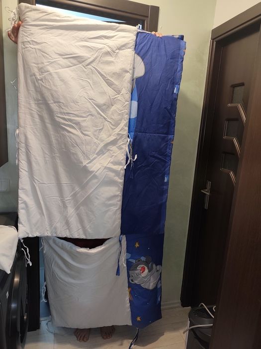 Laterale duble protecție pătuț