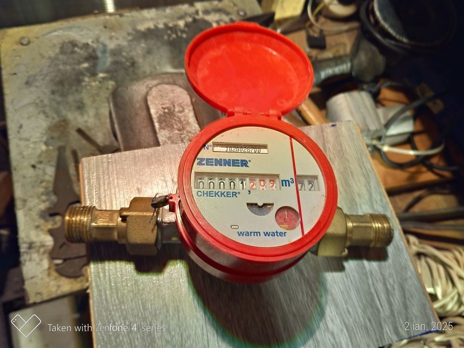 Contor, apa, rece, calda,