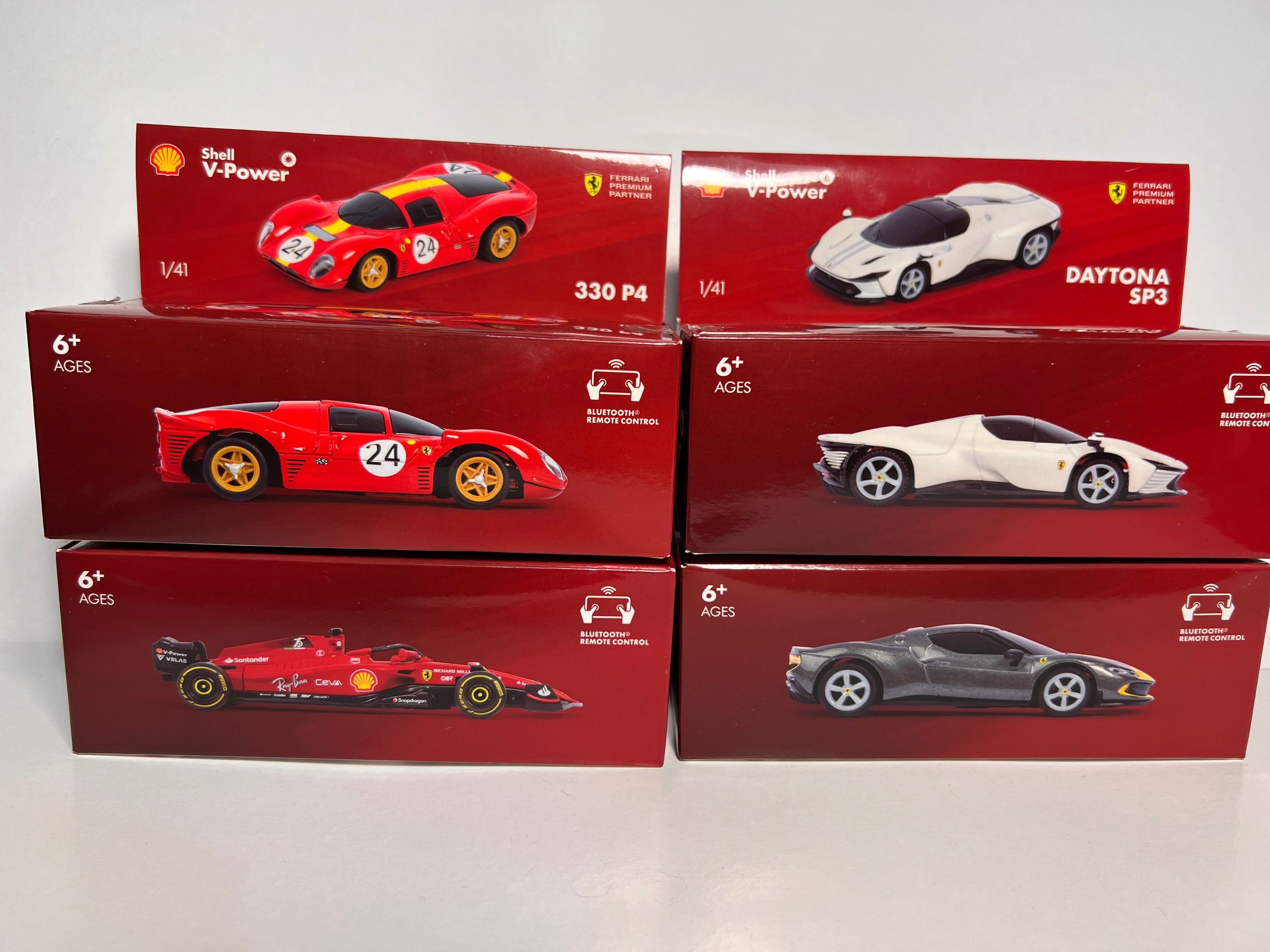 Shell ferarri колекция
